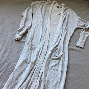 Aerie duster cardigan m